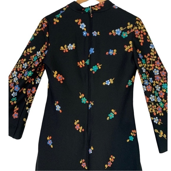 Vintage Tanglwood 1970s Midi Dress Size Large - Picture 6 of 7